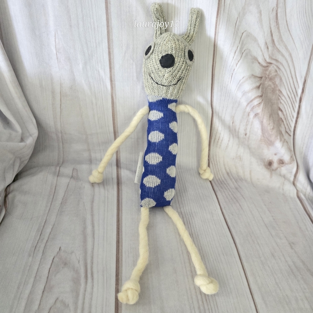 Johanna K Design Wool Rabbit Plush Stuffed Toy Handmade Finland Unique 16 Inch